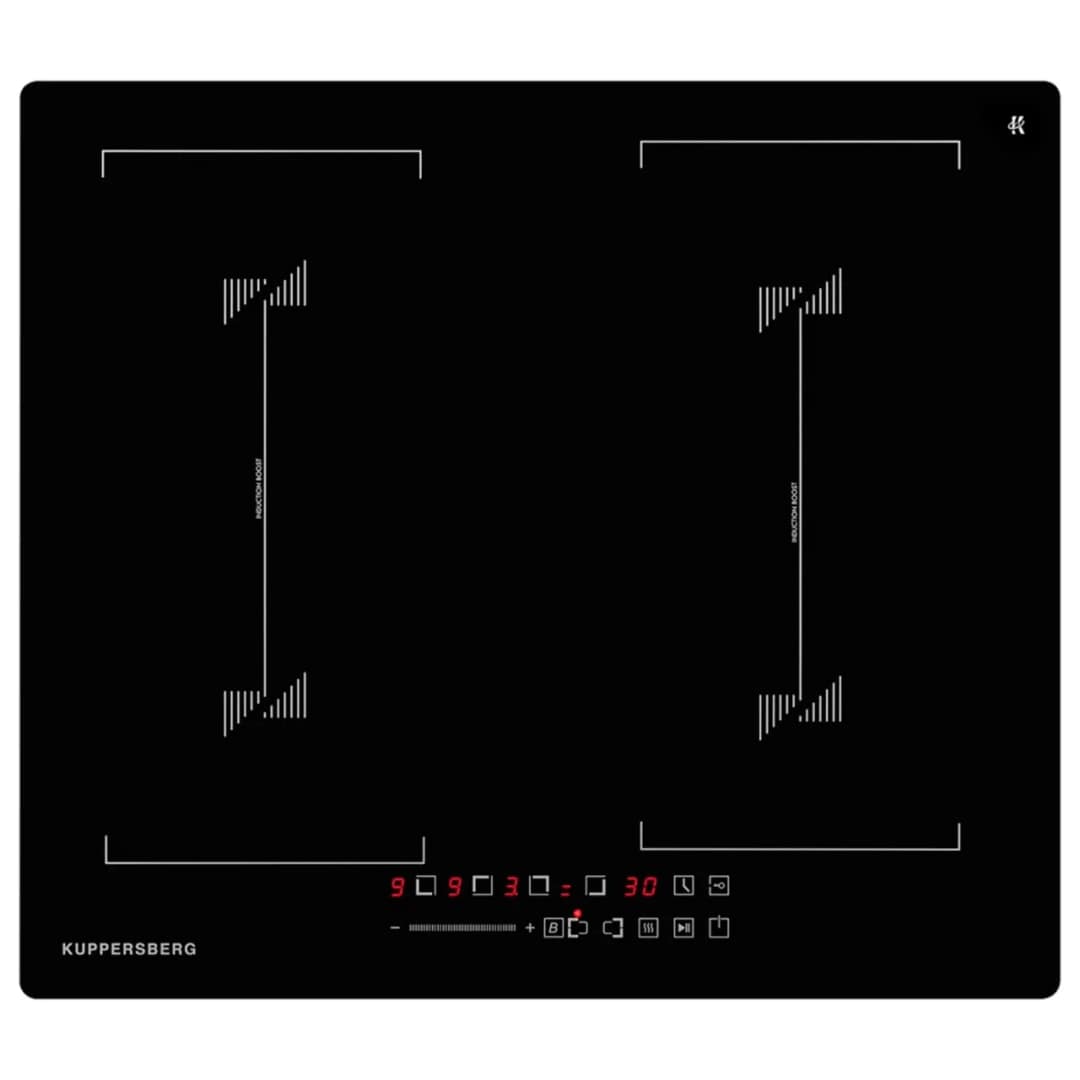 Индукционная варочная панель Kuppersberg ICS 627 Black, Черный — фото 2
