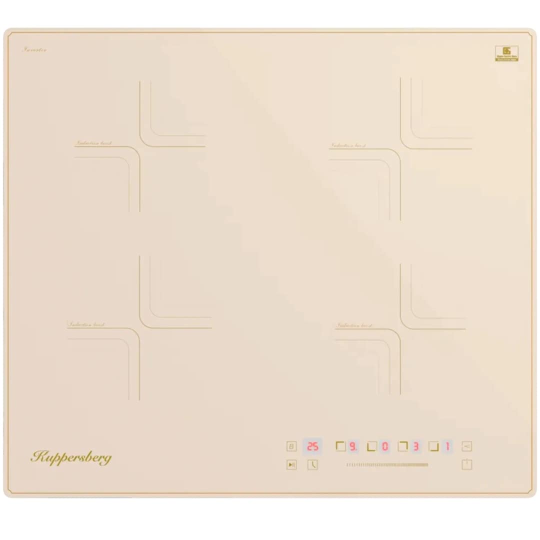Индукционная варочная панель Kuppersberg ICS 606 C Beige, Бежевый — фото 2