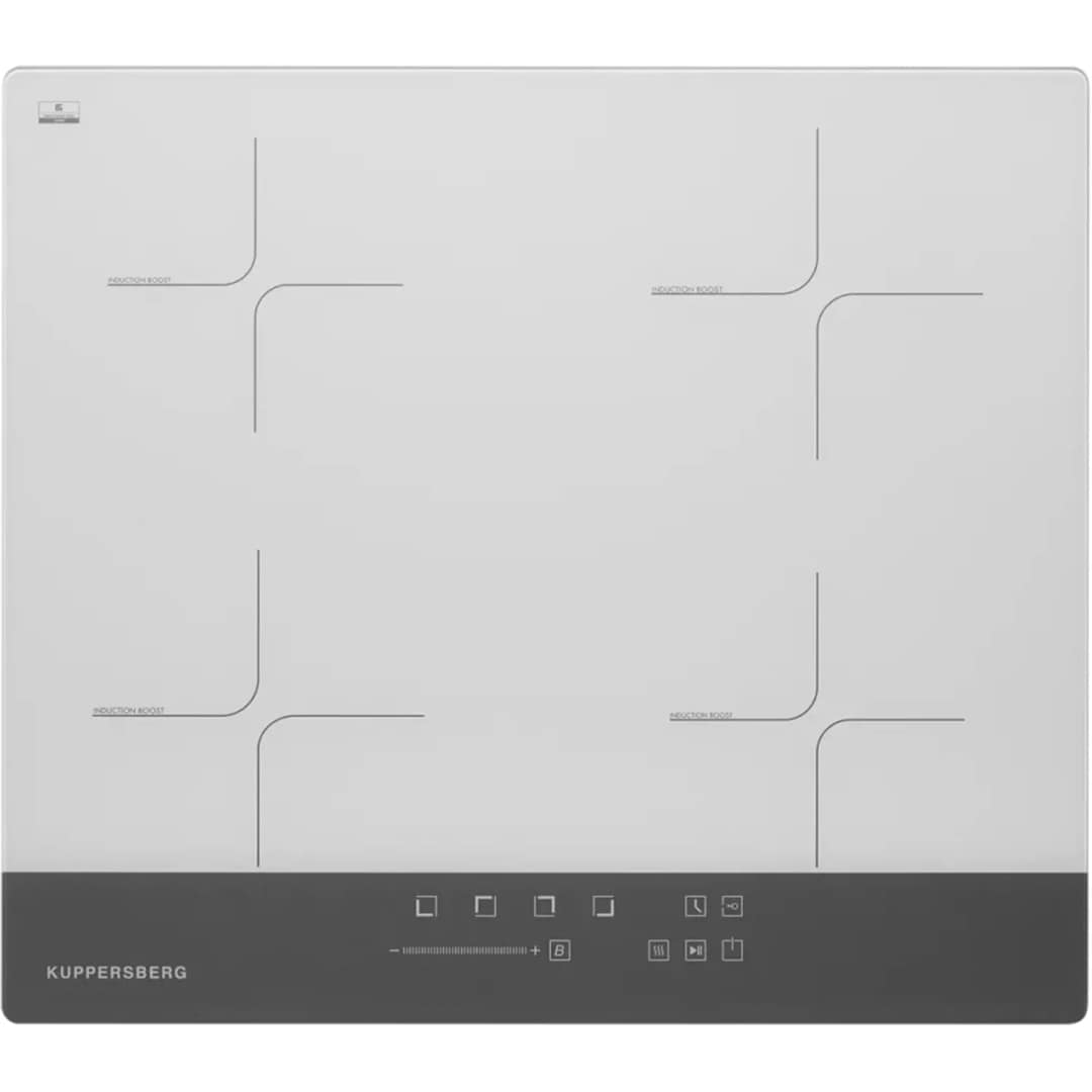Индукционная варочная панель Kuppersberg ICD 601 White, Белый — фото 2