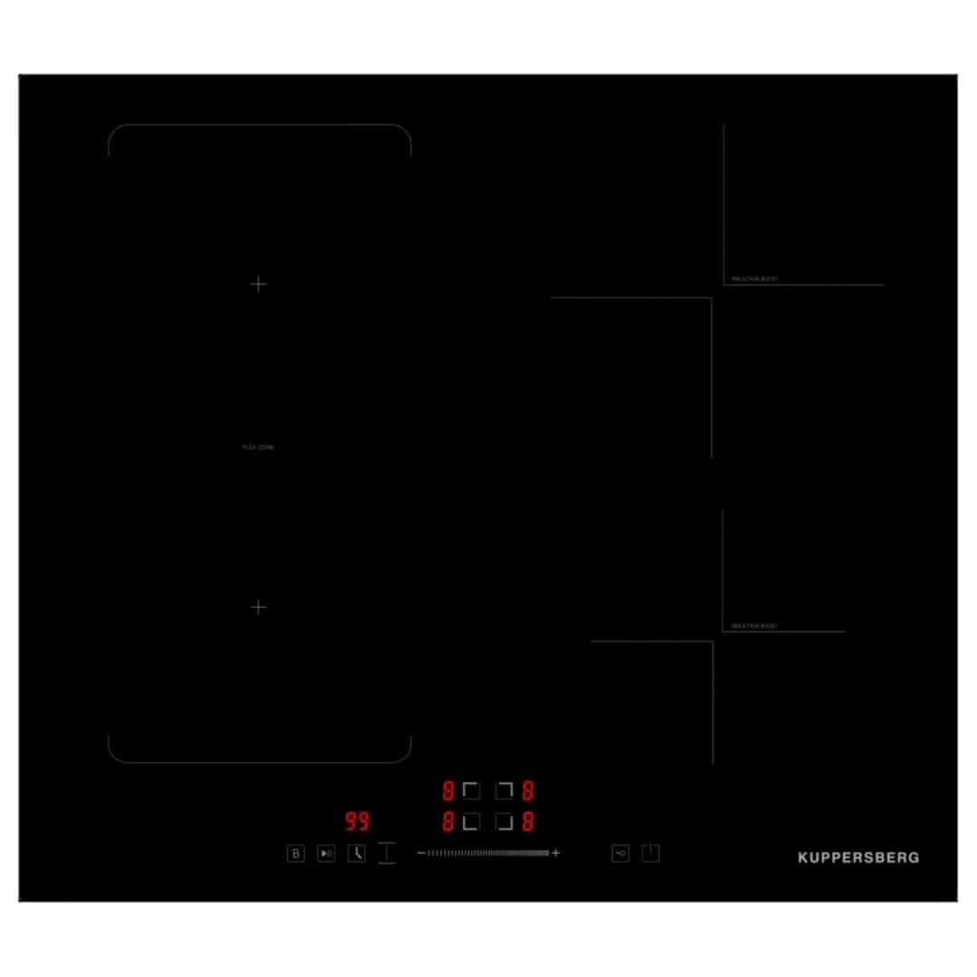 Индукционная варочная панель Kuppersberg ICS 614 Black, Черный — фото 2