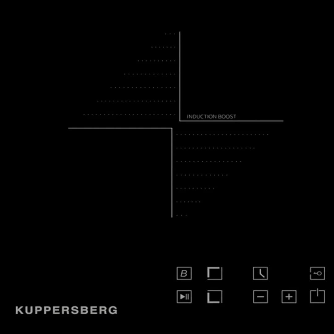 Индукционная варочная панель Kuppersberg ICO 301 Black, Черный — фото 5