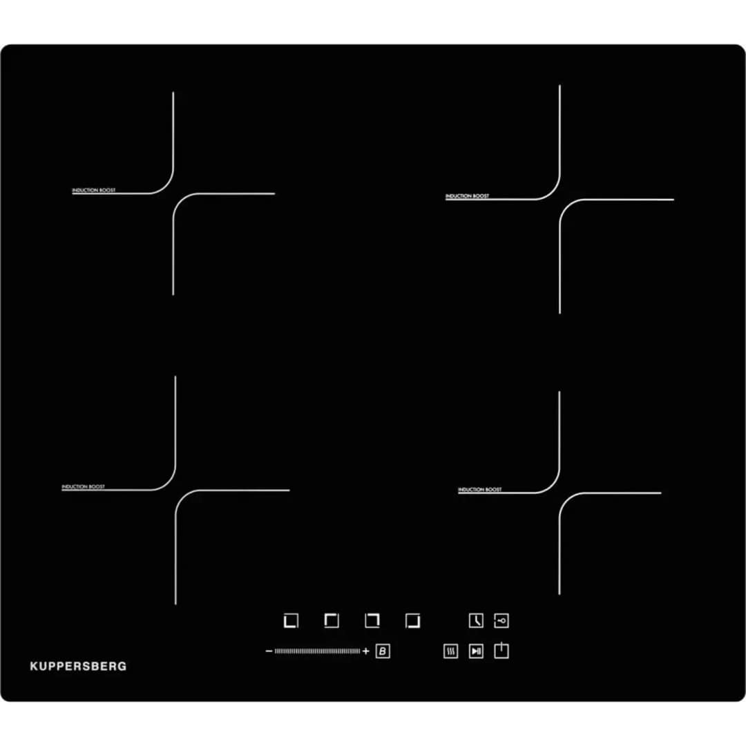 Индукционная варочная панель Kuppersberg ICS 607 Black, Черный — фото 2