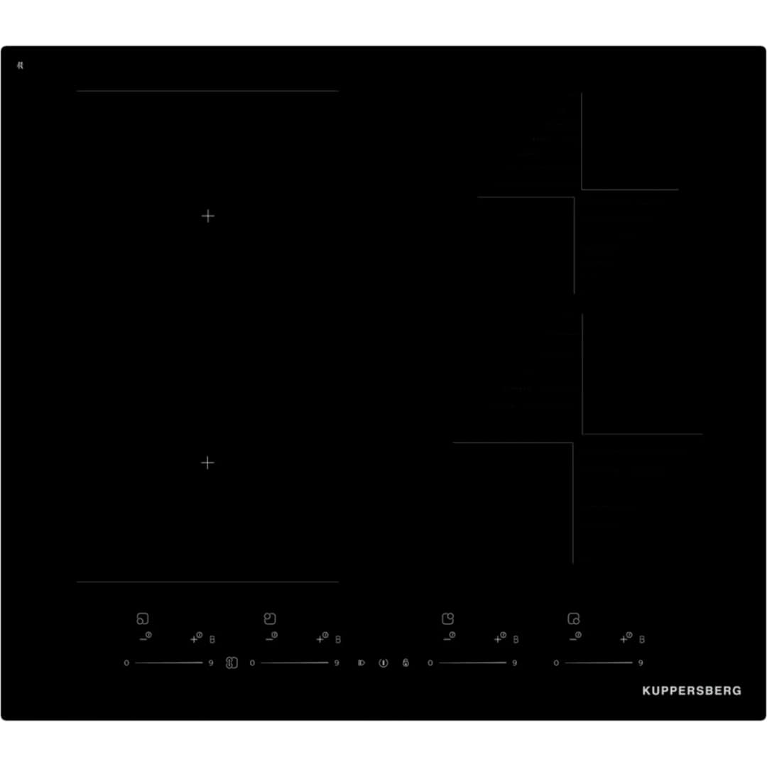 Индукционная варочная панель Kuppersberg ICI 616 Black, Черный — фото 2