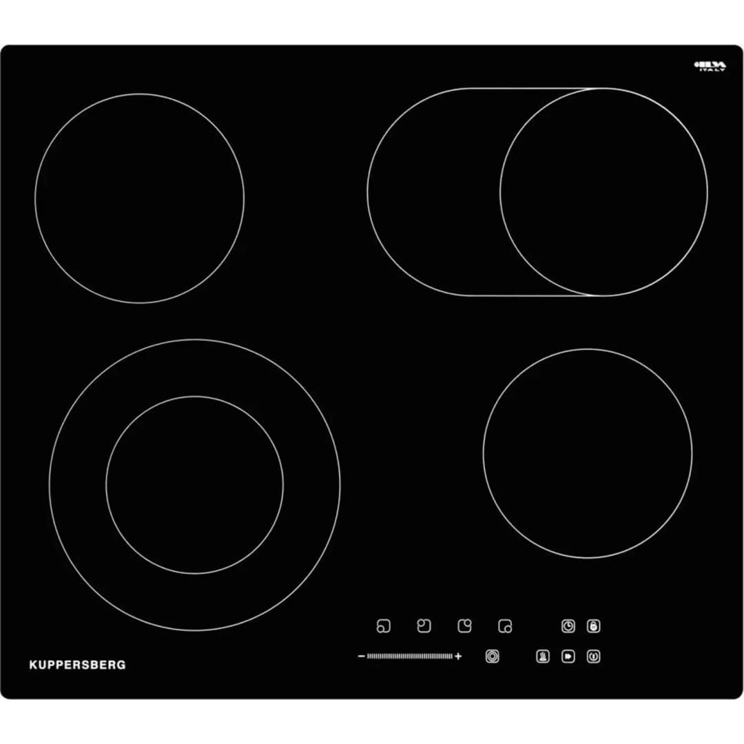 Электрическая варочная панель Kuppersberg ECS 627 Black, Черный — фото 2