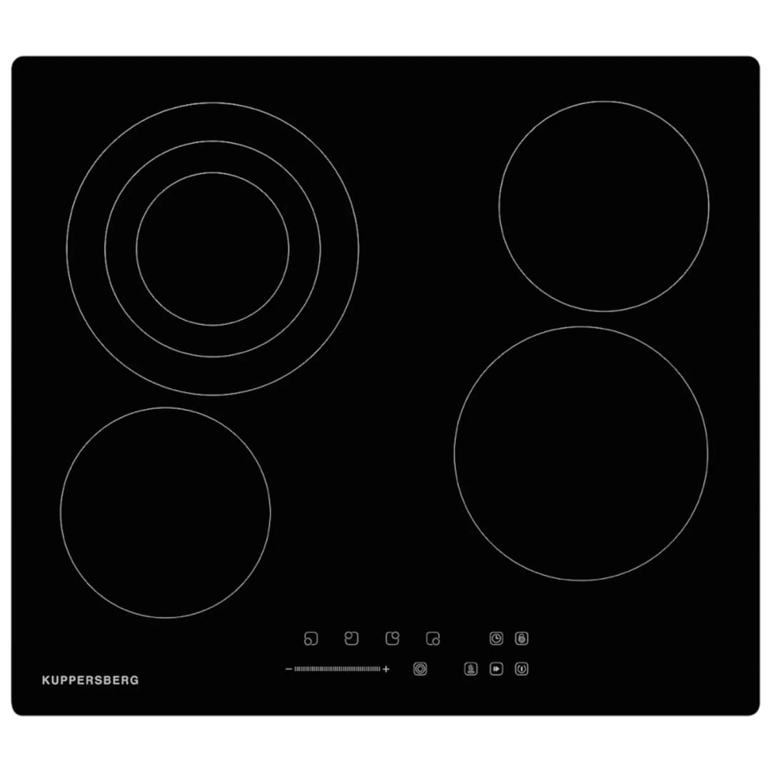 Электрическая варочная панель Kuppersberg ECS 630 Black, Черный — фото 2