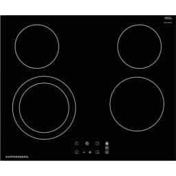 Электрическая варочная панель Kuppersberg ESO 602 Black, Черный — фото 1