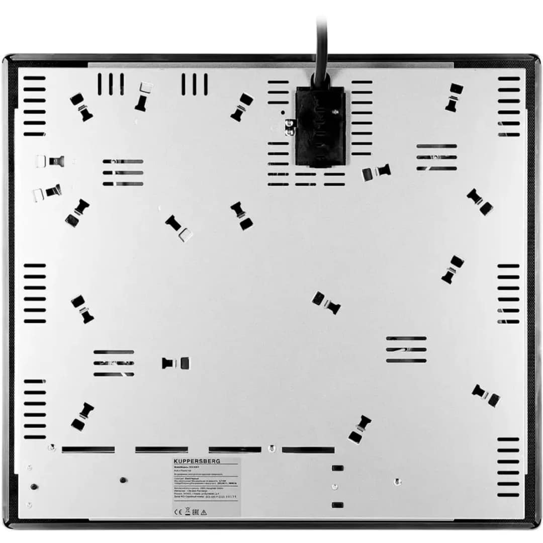 Электрическая варочная панель Kuppersberg ECS 639 F Black, Черный — фото 3