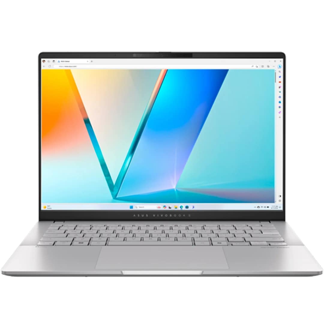 Ноутбук ASUS VivoBook S 14 M5406WA-PP086W 14 3K OLED R9-370HX SSD Cool Silver, Серебристый — фото 2
