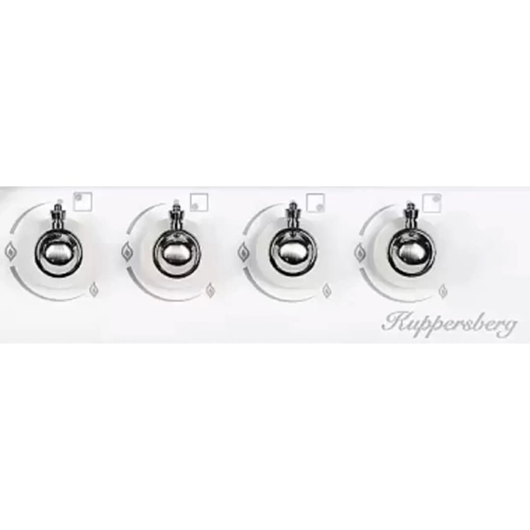 Газовая варочная панель Kuppersberg FS 601 W White, Белый — фото 4