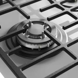 Газовая варочная панель Kuppersberg FG 45 W White, Белый — фото 4
