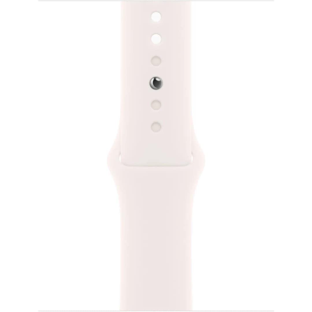 Смарт-часы Apple Watch Series 10 42mm Rose Gold Aluminum Case with Light Blush Sport Band M L, Розовый — фото 2