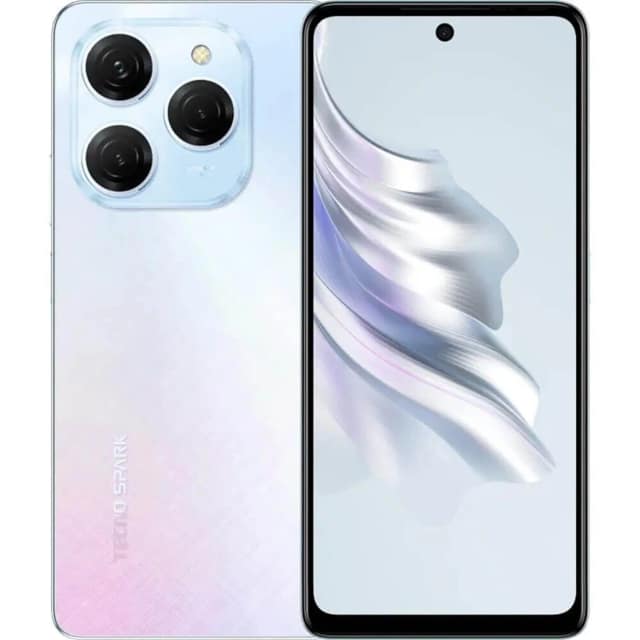 Смартфон Tecno Spark 20 Pro 12 Frosty Ivory, Синий