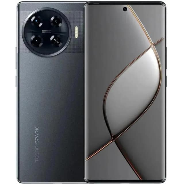 Смартфон Tecno Spark 20 Pro Plus 8 Temporal Orbits, Черный