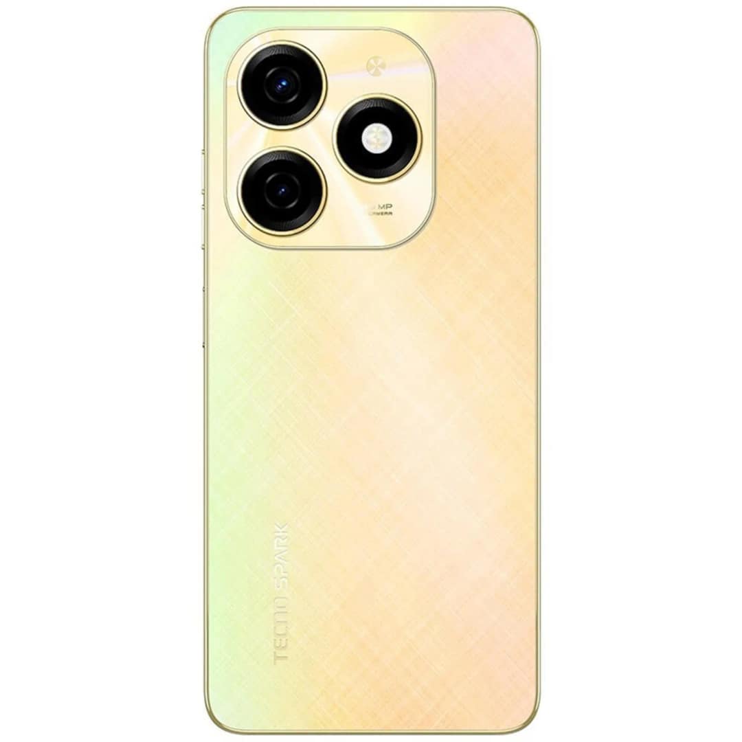 Смартфон Tecno Spark 20 8 Neon Gold, Золотистый — фото 4