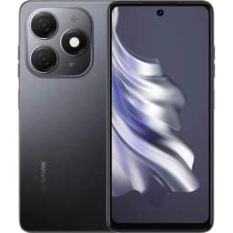 Смартфон Tecno Spark 20 8 Gravity Black, Черный — фото 1