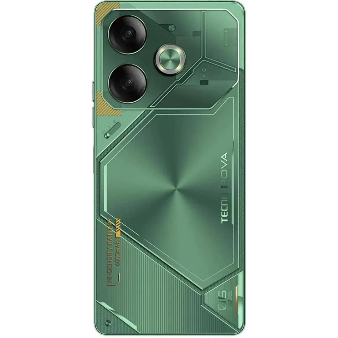 Смартфон Tecno Pova 6 12 Comet Green, Зеленый — фото 4