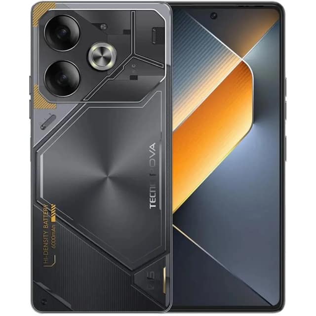 Смартфон Tecno Pova 6 8 Meteorite Grey, Черный