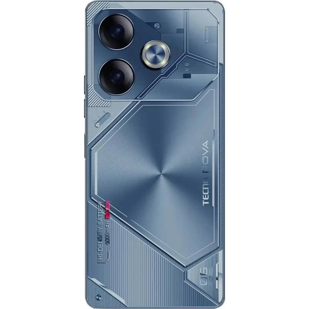 Смартфон Tecno Pova 6 8 Interstellar Blue, Синий — фото 3