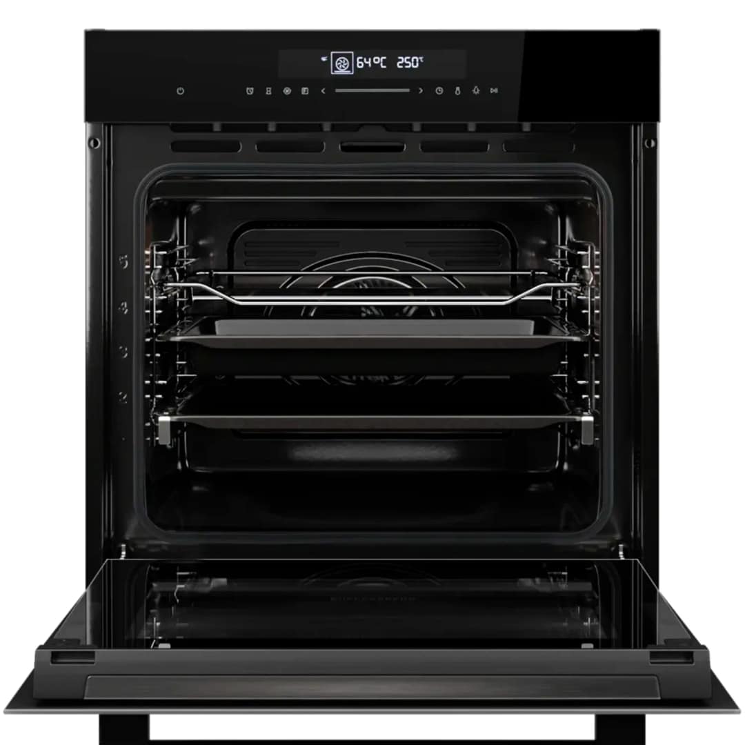 Электрический духовой шкаф Kuppersberg HT 613 Black, Черный — фото 2