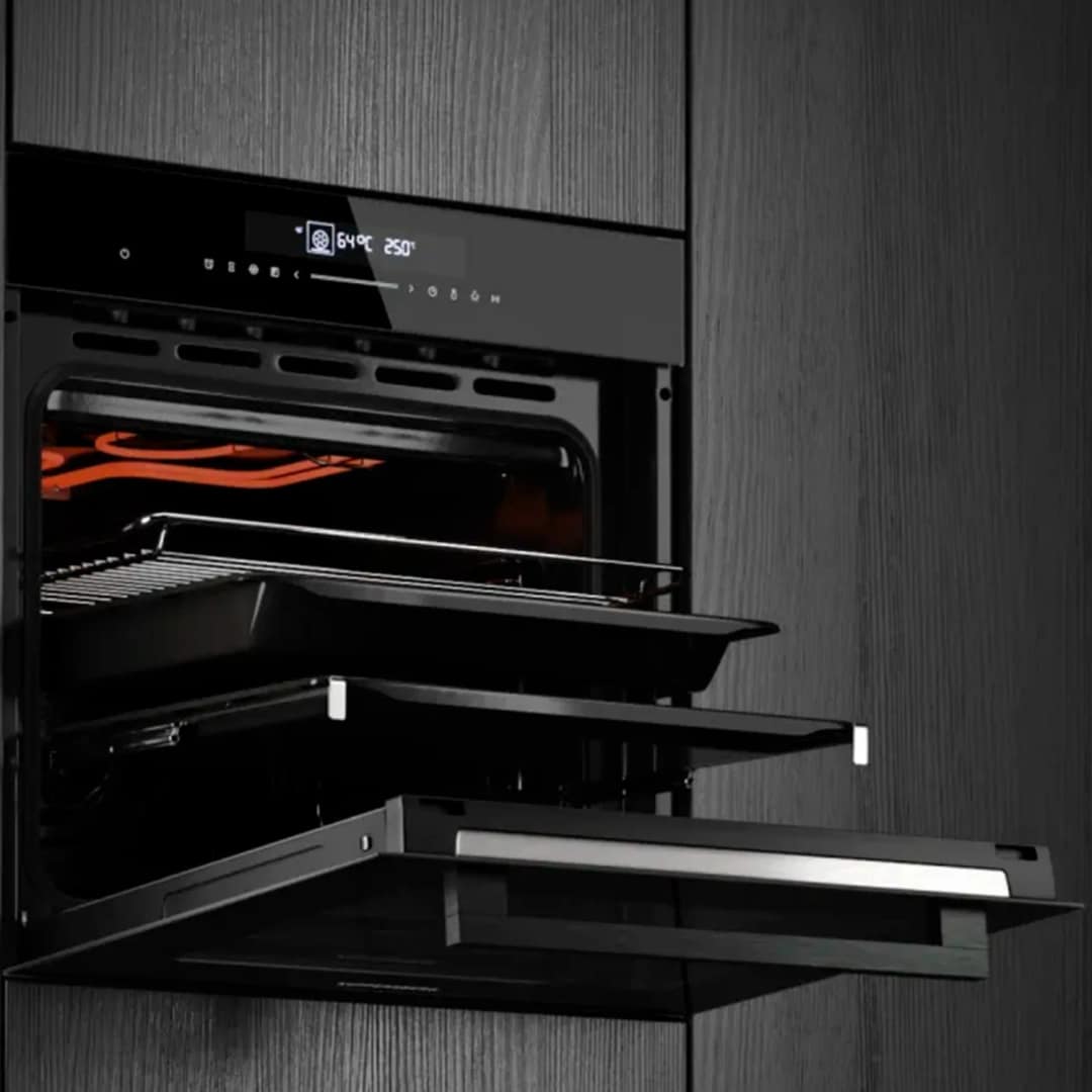 Электрический духовой шкаф Kuppersberg HT 613 Black, Черный — фото 4