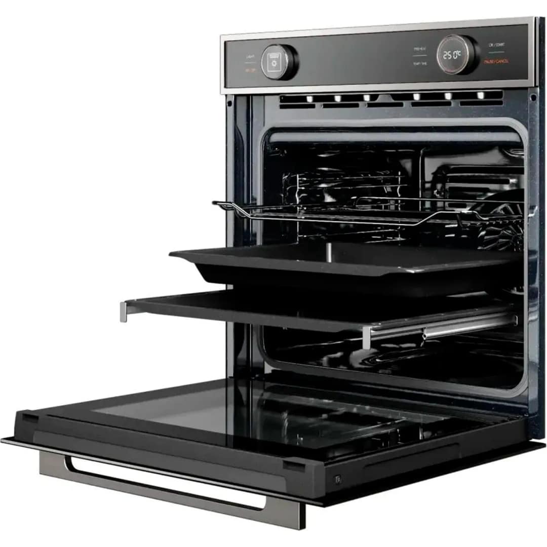 Электрический духовой шкаф Kuppersberg HT 612 BX Silver, Серебристый — фото 2