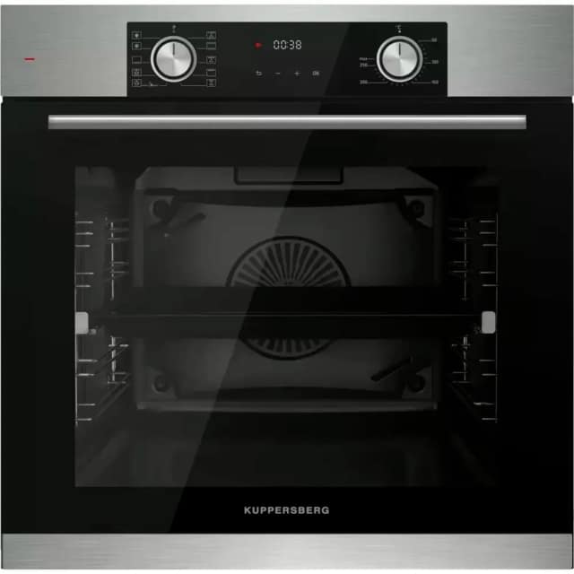 Электрический духовой шкаф Kuppersberg HF 610 BX Silver, Серебристый