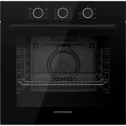 Электрический духовой шкаф Kuppersberg HF 603 B Black, Черный — фото 1