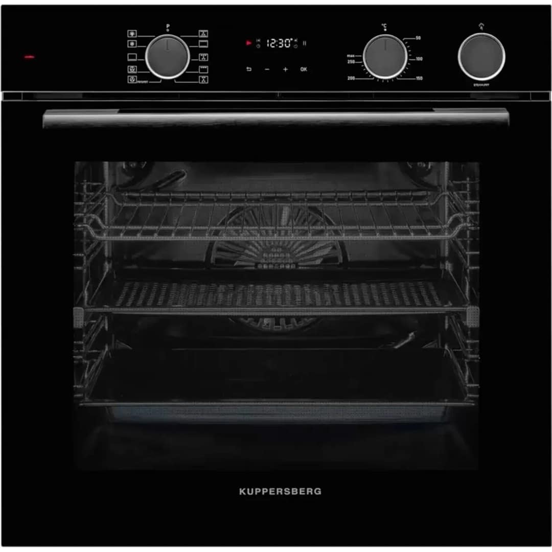 Электрический духовой шкаф Kuppersberg KSO 610 B Black, Черный — фото 2