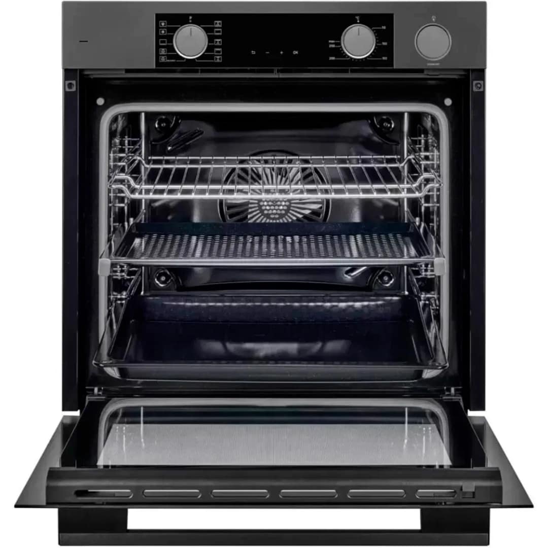 Электрический духовой шкаф Kuppersberg KSO 610 SG Black Gray, Черно-серый — фото 2