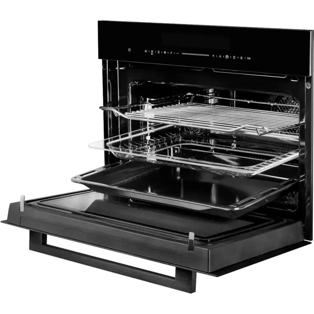 Электрический духовой шкаф Kuppersberg KMW 694 Black, Черный — фото 4