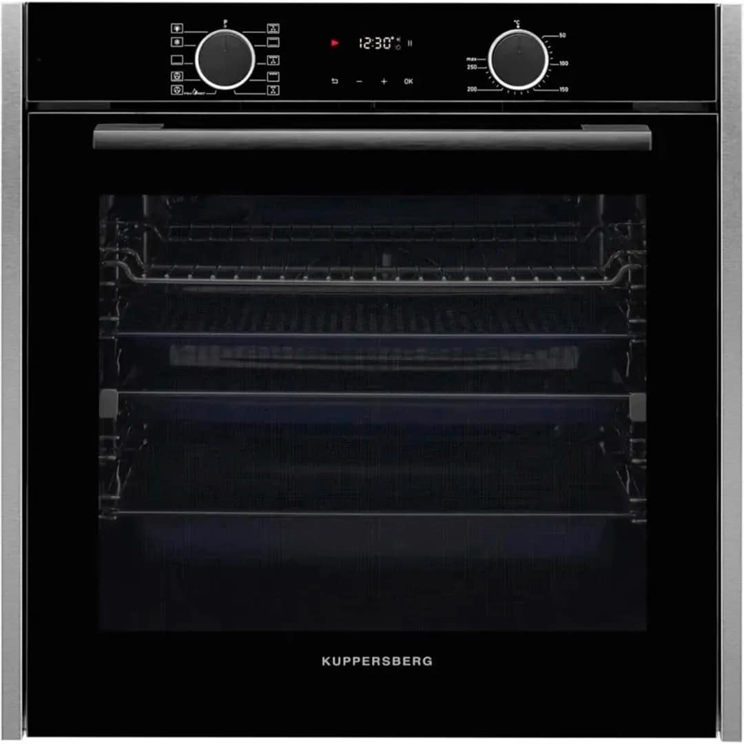 Электрический духовой шкаф Kuppersberg HFT 610 B Black, Черный — фото 2