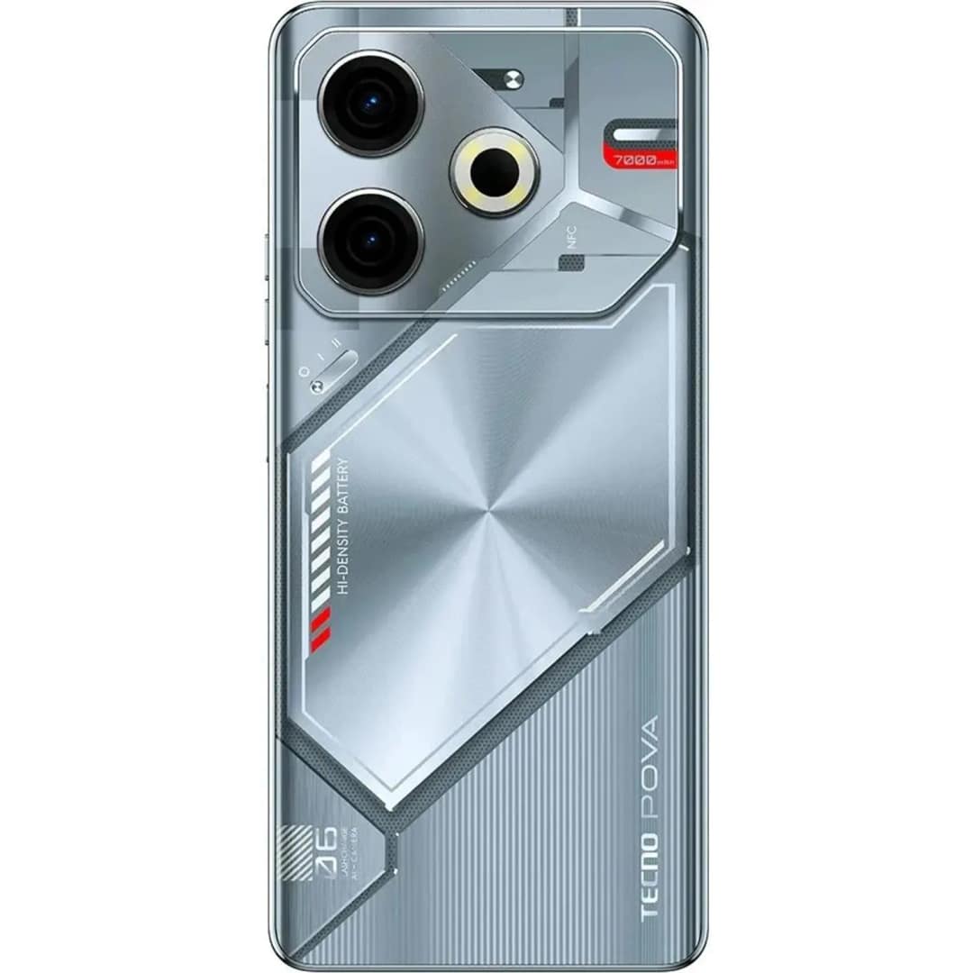 Смартфон Tecno Pova 6 Neo 8 Starry Silver, Серебристый — фото 3