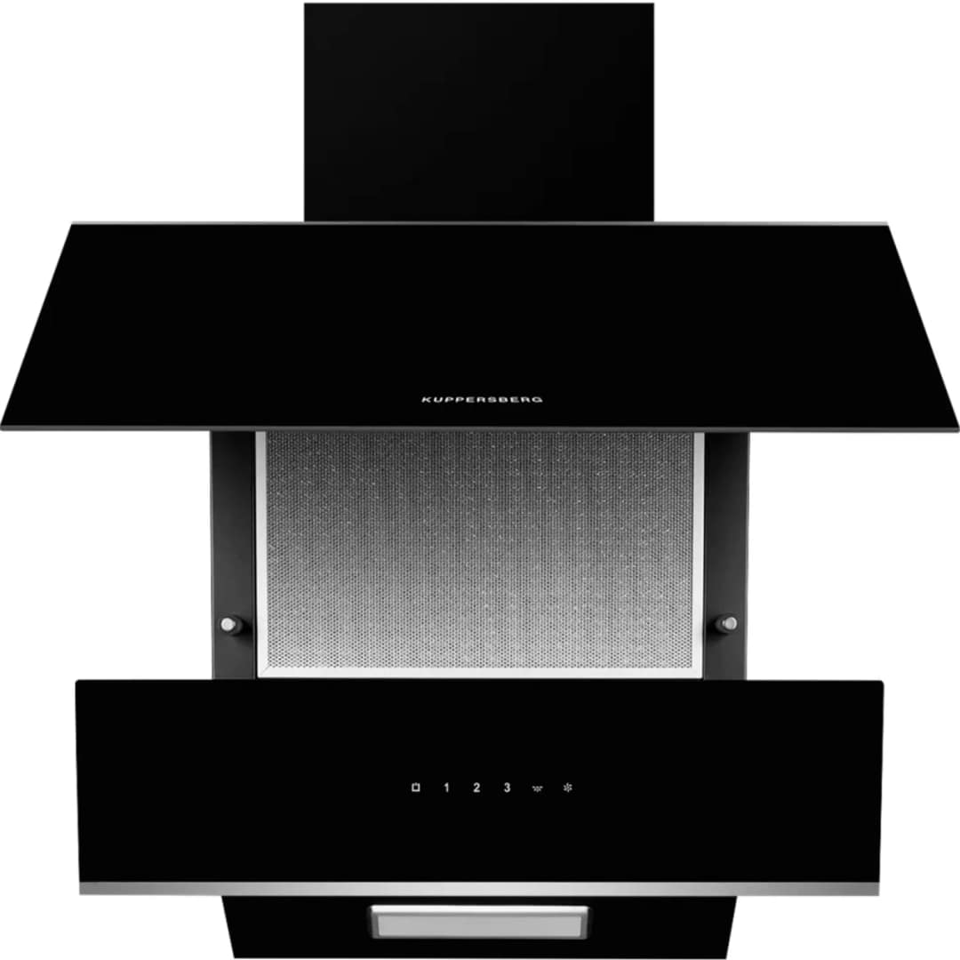 Встраиваемая вытяжка Kuppersberg F 600 BX Black Silver, Серебристый — фото 3