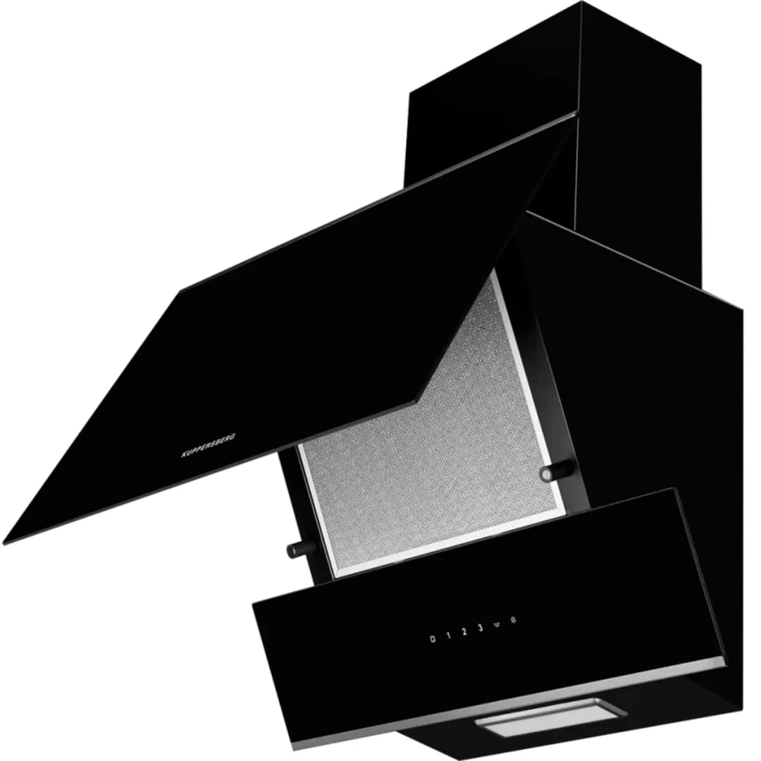 Встраиваемая вытяжка Kuppersberg F 600 BX Black Silver, Серебристый — фото 4