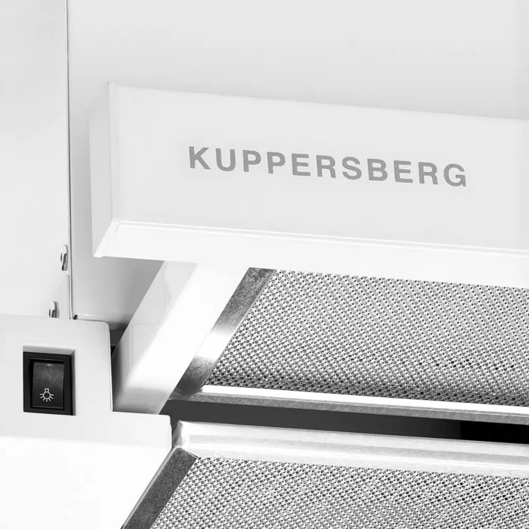 Встраиваемая вытяжка Kuppersberg Slimlux 60 W White, Белый — фото 3