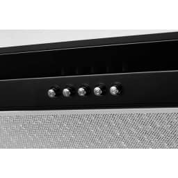 Встраиваемая вытяжка Kuppersberg INLINEA 70 BX Black Silver, Черный — фото 2