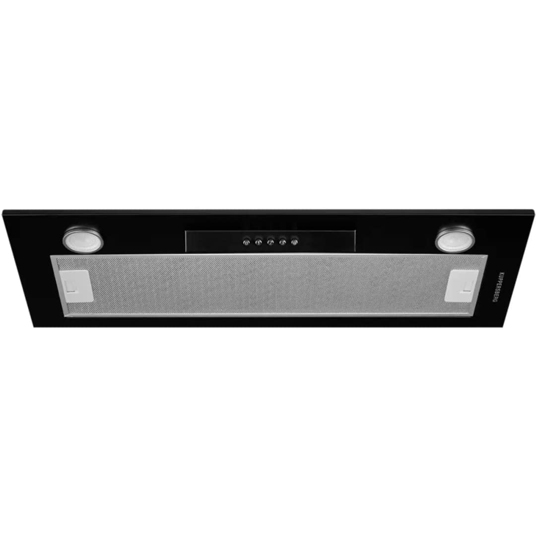 Встраиваемая вытяжка Kuppersberg INLINEA 70 BX Black Silver, Черный — фото 3