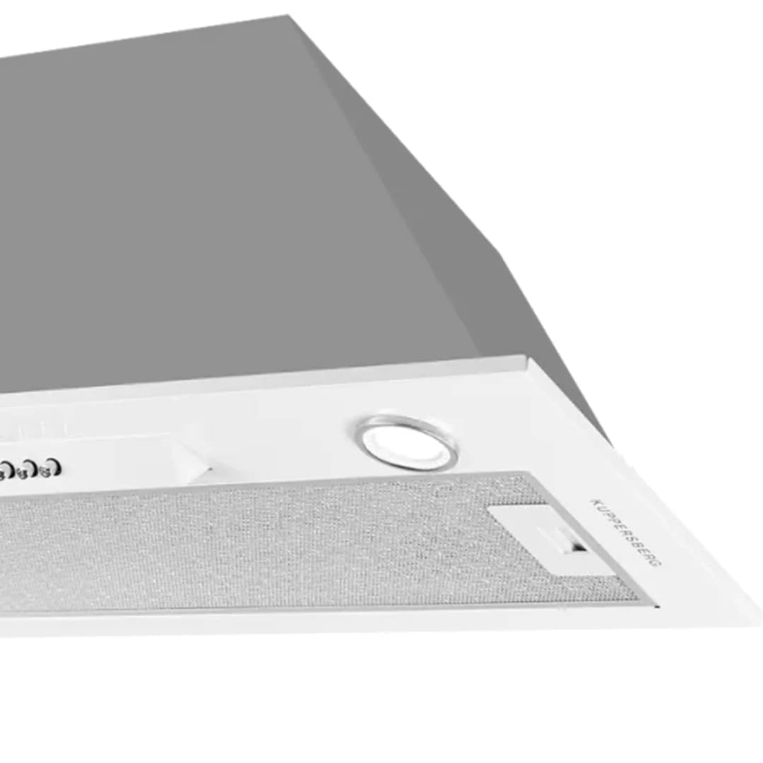 Встраиваемая вытяжка Kuppersberg INLINEA 70 WX White Stainless Steel, Белый — фото 4