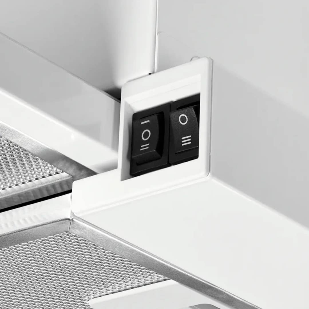 Встраиваемая вытяжка Kuppersberg Slimturbo 60 GW White, Серый — фото 4