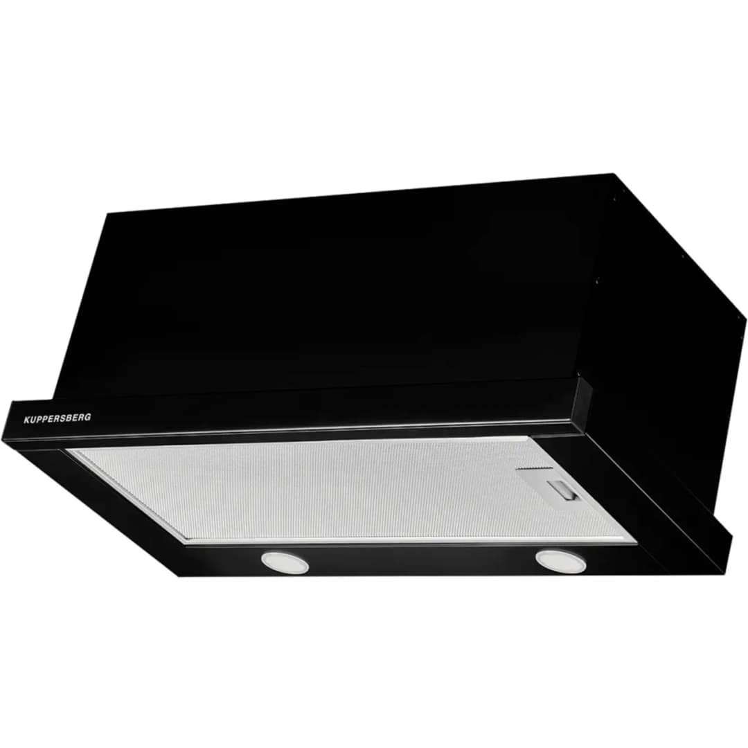 Встраиваемая вытяжка Kuppersberg Slimturbo 60 B Black, Черный — фото 2