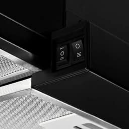 Встраиваемая вытяжка Kuppersberg Slimturbo 60 B Black, Черный — фото 4