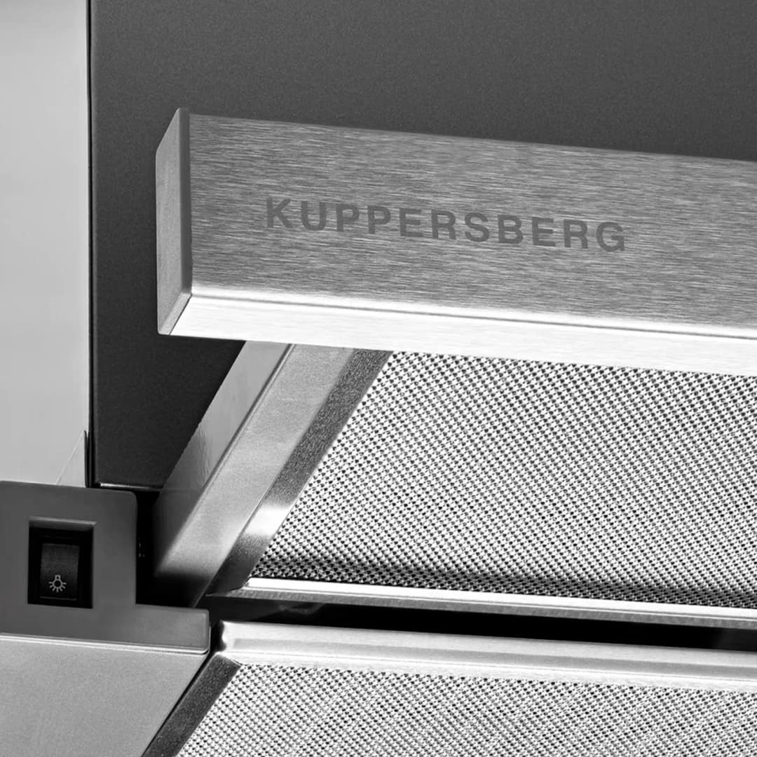 Встраиваемая вытяжка Kuppersberg Slimturbo 60 X Silver, Серебристый — фото 3