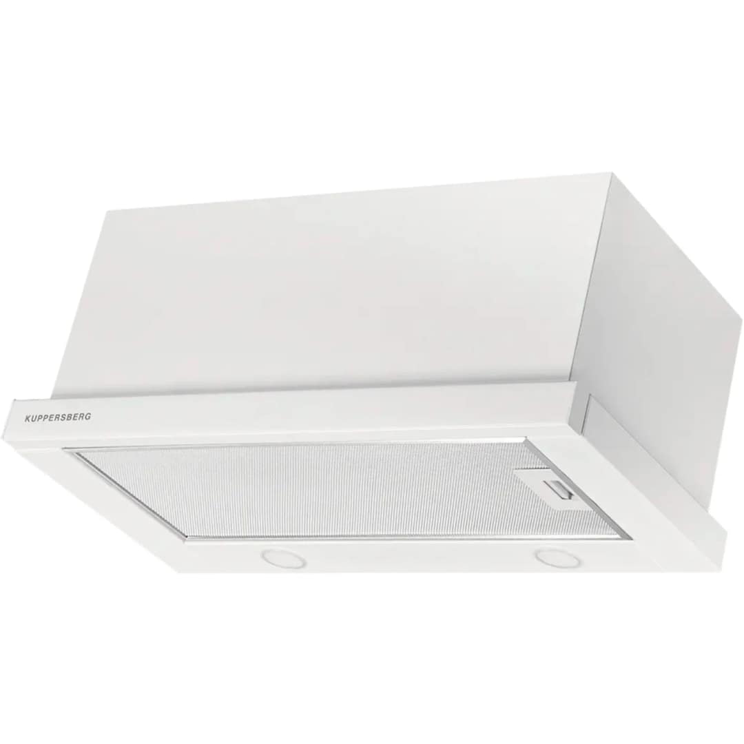 Встраиваемая вытяжка Kuppersberg Slimturbo 60 W White, Белый — фото 2