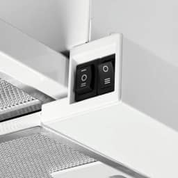 Встраиваемая вытяжка Kuppersberg Slimturbo 60 W White, Белый — фото 3