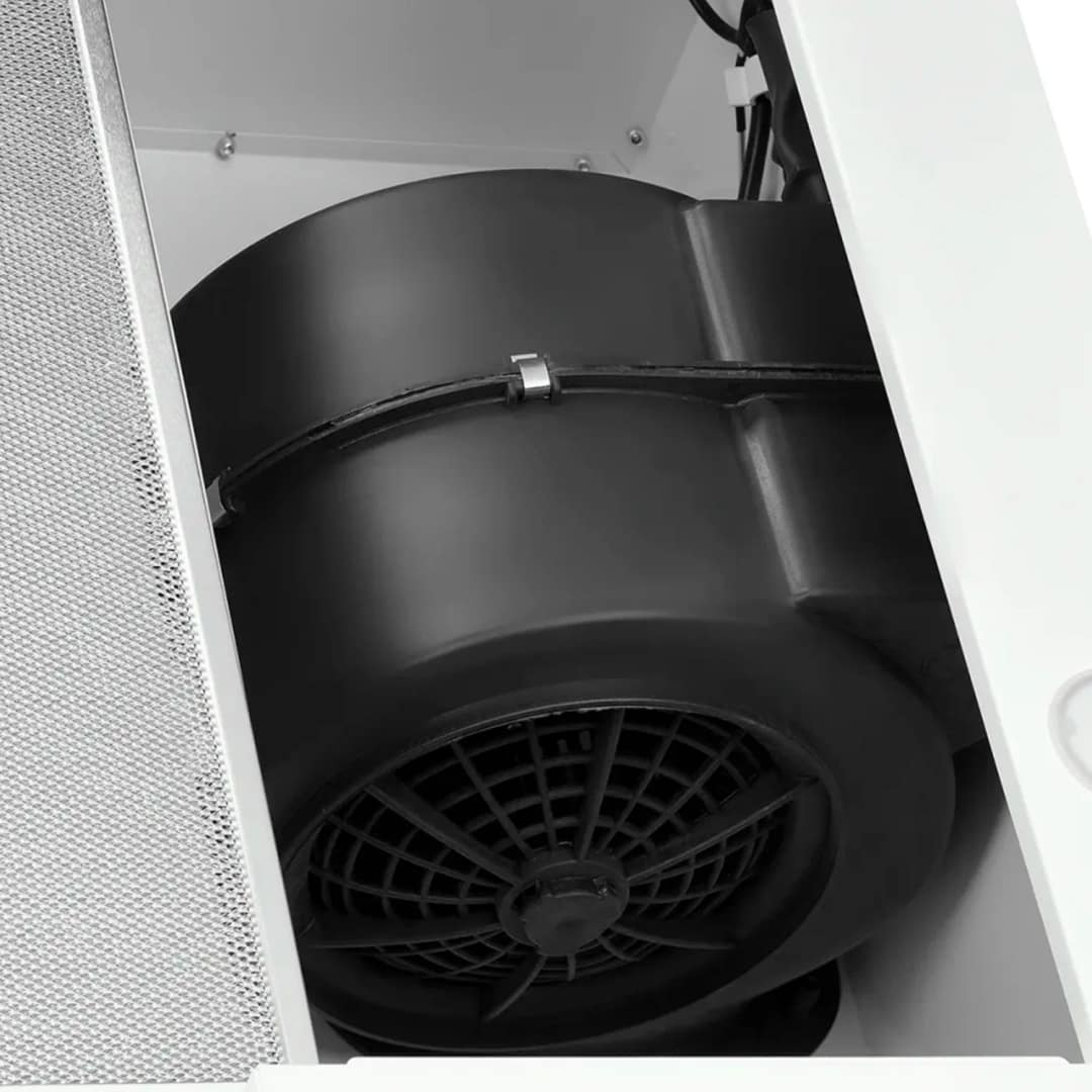 Встраиваемая вытяжка Kuppersberg Slimturbo 60 W White, Белый — фото 5