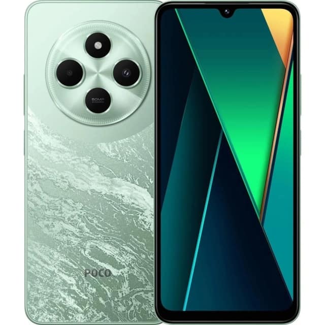 Смартфон Xiaomi Poco C75 6 Green EAC, Зеленый
