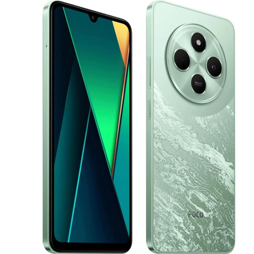 Смартфон Xiaomi Poco C75 6 Green EAC, Зеленый — фото 4