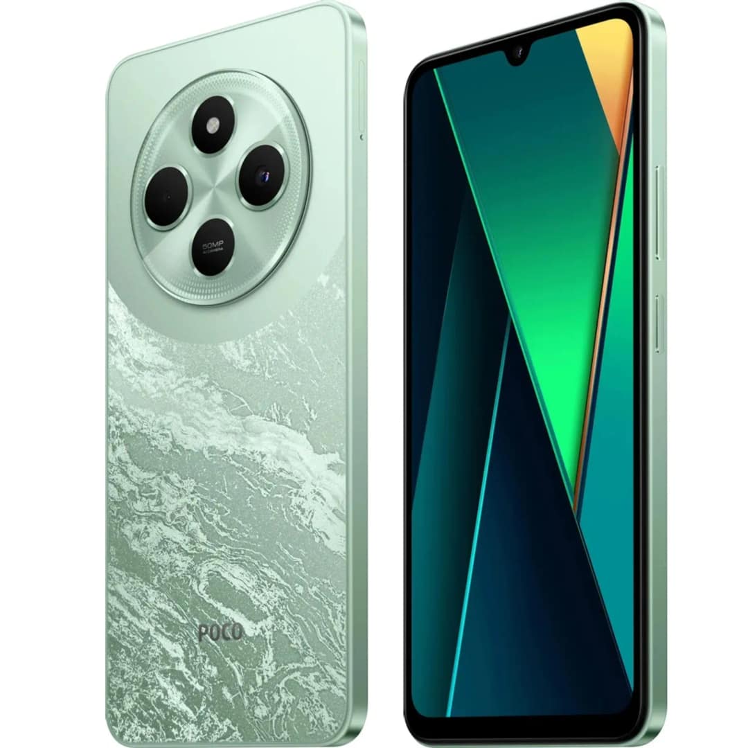 Смартфон Xiaomi Poco C75 6 Green EAC, Зеленый — фото 5