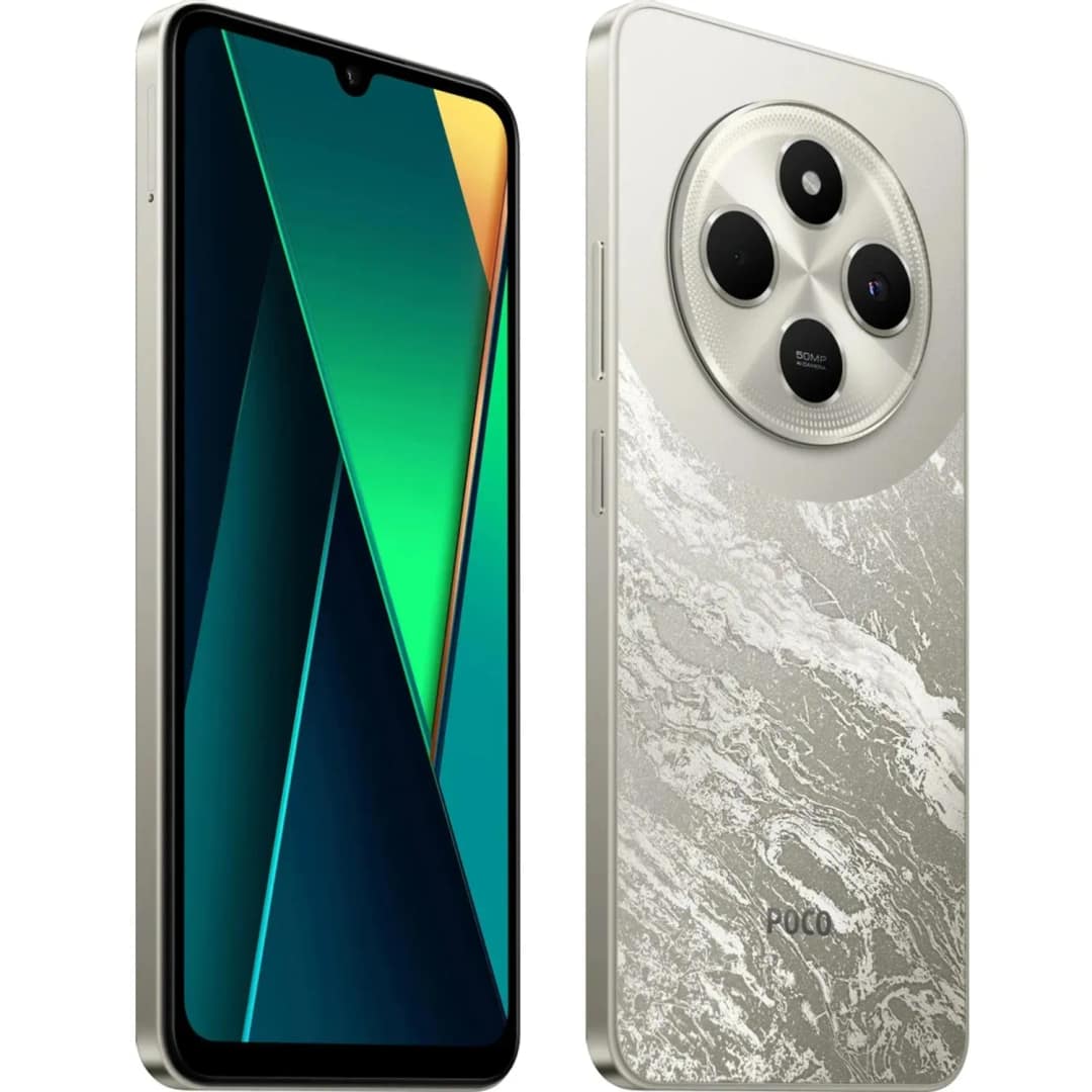 Смартфон Xiaomi Poco C75 6 Gold EAC, Золотистый — фото 4