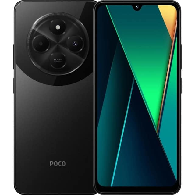Смартфон Xiaomi Poco C75 6 Black EAC, Черный